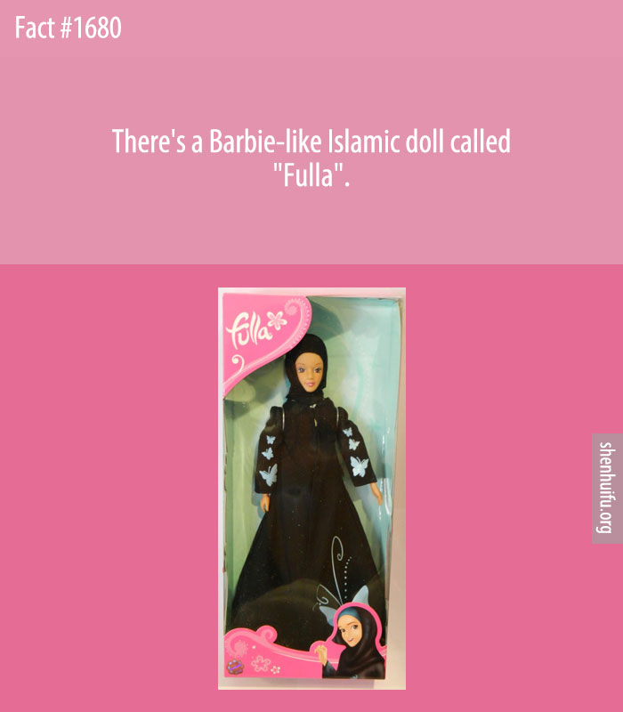 There's a Barbie-like Islamic doll called 'Fulla'.